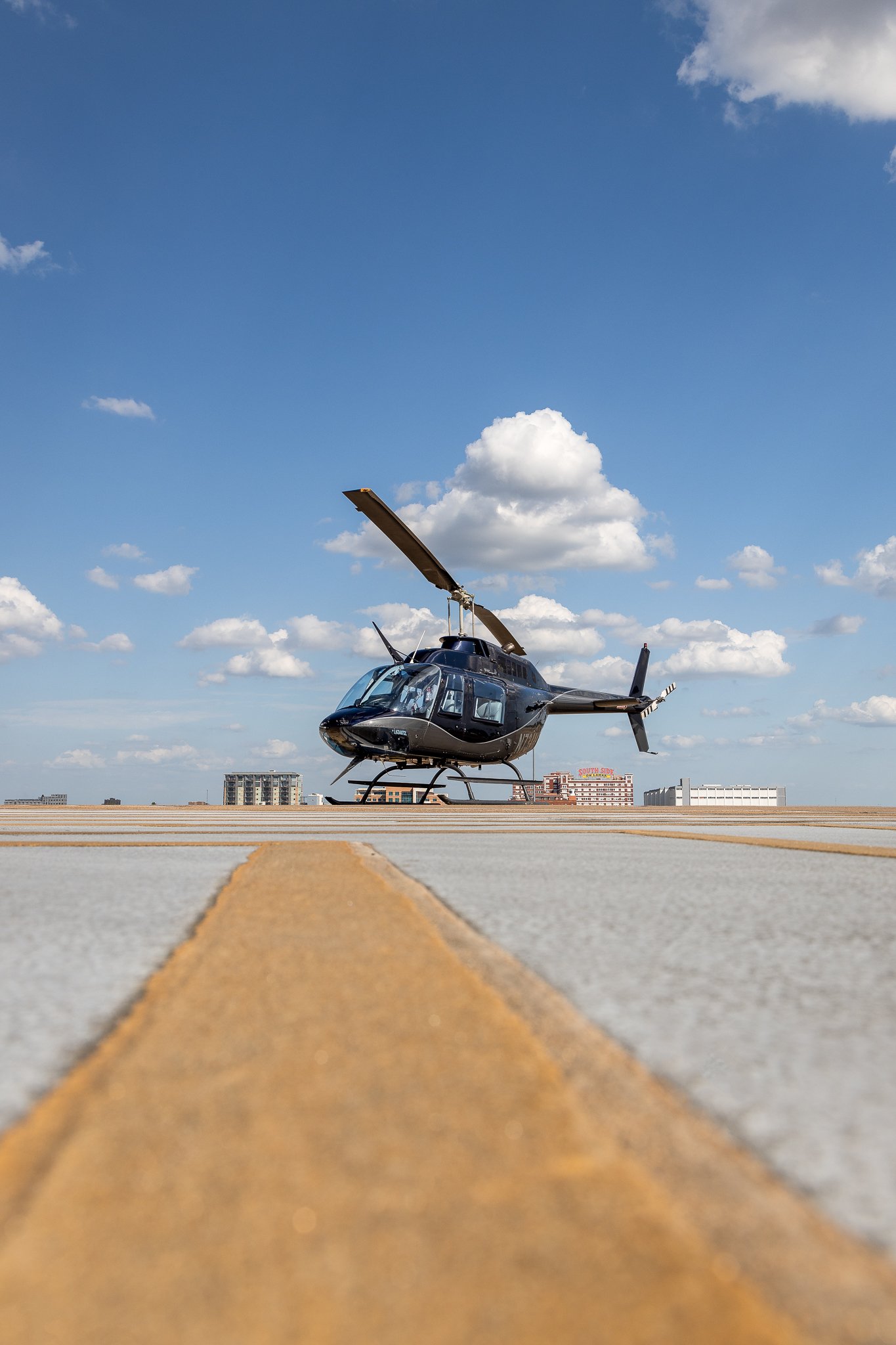 Bell 206 helicopter
